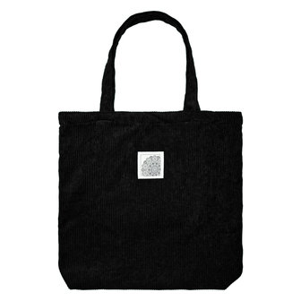 Tote bag corduroy - Zwart