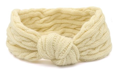 Headband knot - Creme