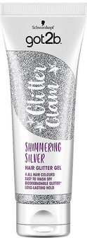 Got2b Hair glitter gel - Zilver