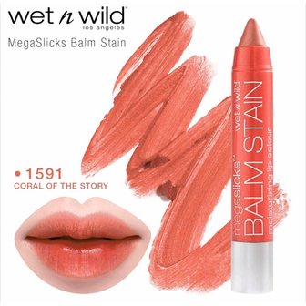 Wet n wild balm stain - Coral of the story E1591