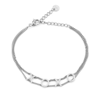 Armband XOXO - Zilver