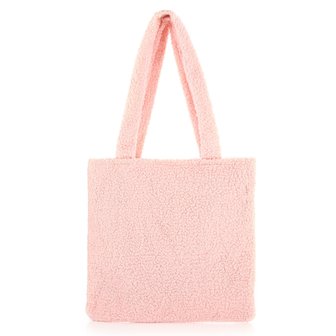 Teddy shopper tas - Roze