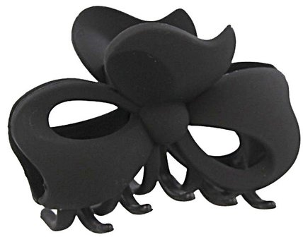 Hair clip bow Black