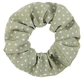 scrunchie retro groen