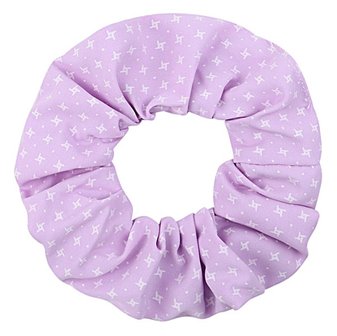 Scrunchie retro paars