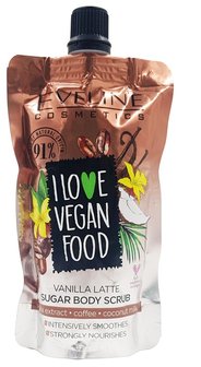 Eveline Sugar body scrub - Vanilla latte