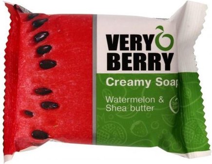 Very Berry creamy soap - Watermelon &amp; Shea butter