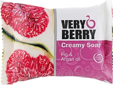Very Berry creamy soap - vijg &amp; Argan olie