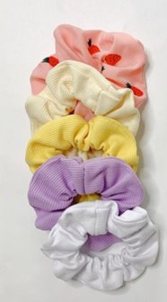 Set scrunchies - Pastel