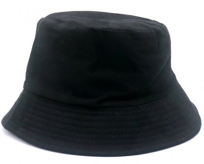  Bucket Hat  - Zwart