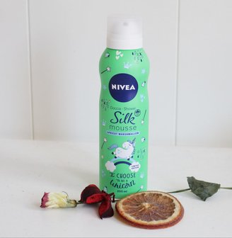 Nivea douche foam apricot marshmallow - Eenhoorn