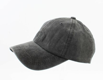 Jeans cap - faded black