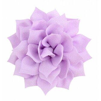 Hair clip flower - Purple