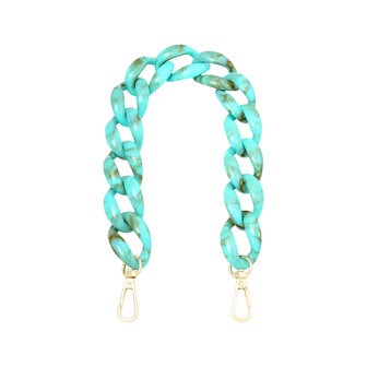 Tas riem / bag strap chain - Blauw