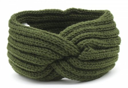 Headband twist - Green