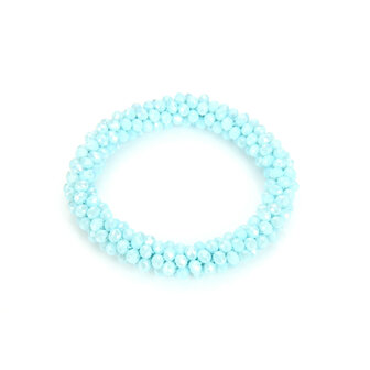 Armband glam - Blauw