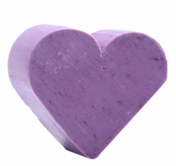 Gastenzeepje hart - Lavendel