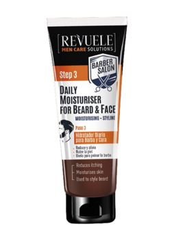 Revuele barber salon Daily Moisturiser voor Baard en Gezicht. (Step 3)