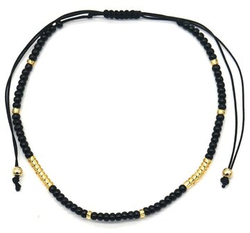 Armband gold/black