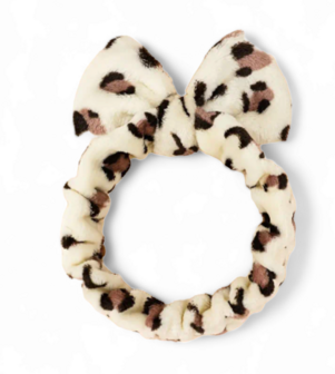 Make-up headband leopard - Creme