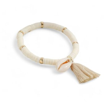 Armband summer vibes- Creme