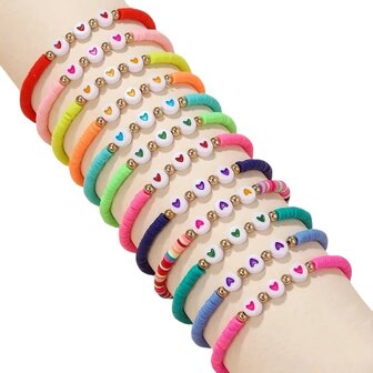 Armband hearts - Diverse kleuren