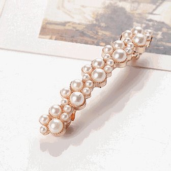 Gehoorzaam crisis Landgoed Haarspeld goudkleurig met parels nu online bestellen - Bijoux for me