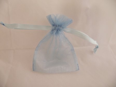 Organza zakjes blauw of lila