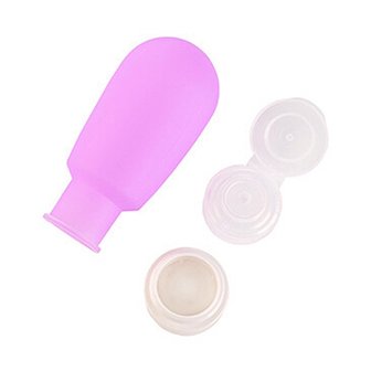 Silicone reisflesjes 38 ML - Div kleuren