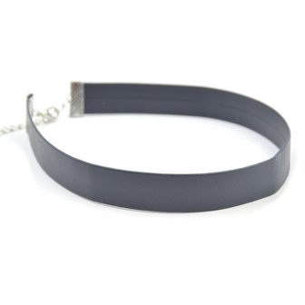 Choker PU leather - zwart