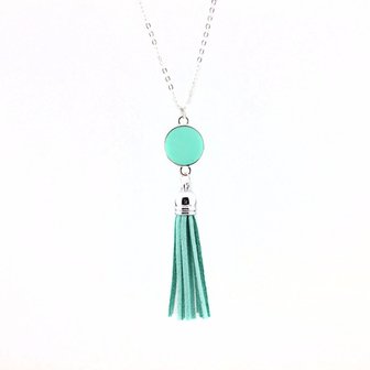 Ketting tassel - Groen