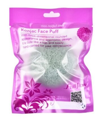 Konjac face puff