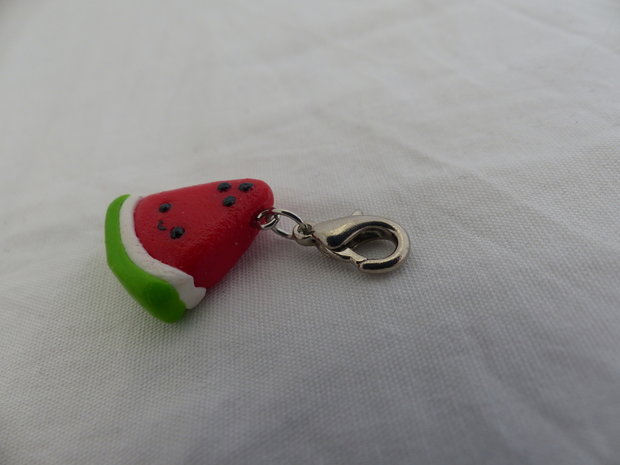 Handmade watermelon slice bedel - klein