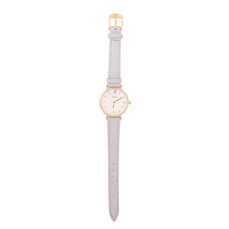 Horloge little time - Grijs/Goud