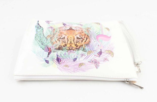 Toilet/make-up tas - colorful animals