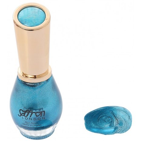 Saffron nagellak - 54 Blue speckle