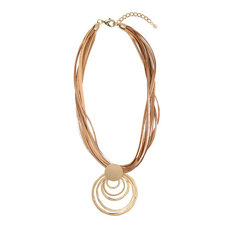 Ketting 'Circles' - Goud