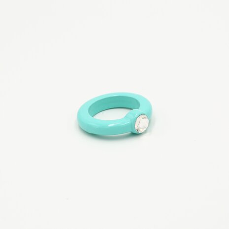 candy ring - Blauw