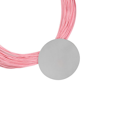 Ketting Big Circle - Roze