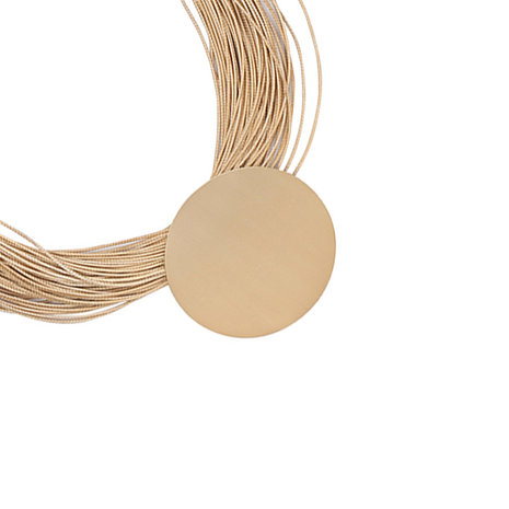 Ketting Big Circle - Taupe