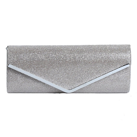 Gala tasje/clutch Big V - Champagne