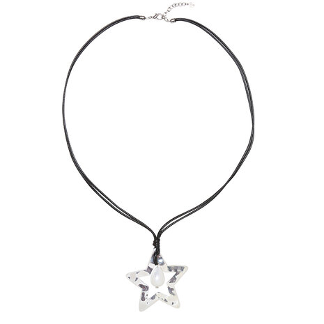 Lange ketting pearl star