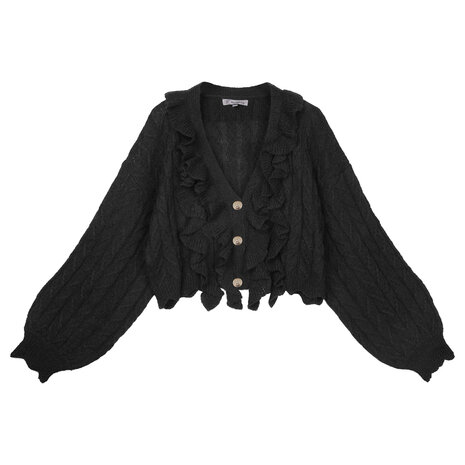 Cardigan rodeo black - One size