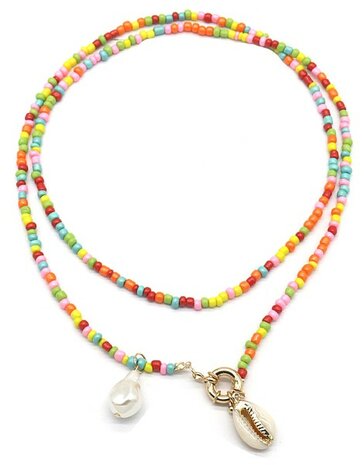 Lange ketting summer vibes