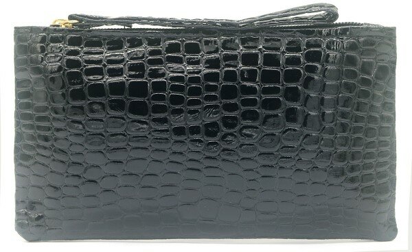 Clutch/wallet snake - Zwart