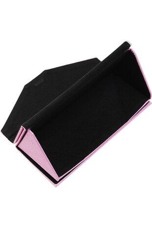 Brillen koker  folded - Roze