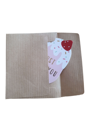 Cadeaukaartje met envelop