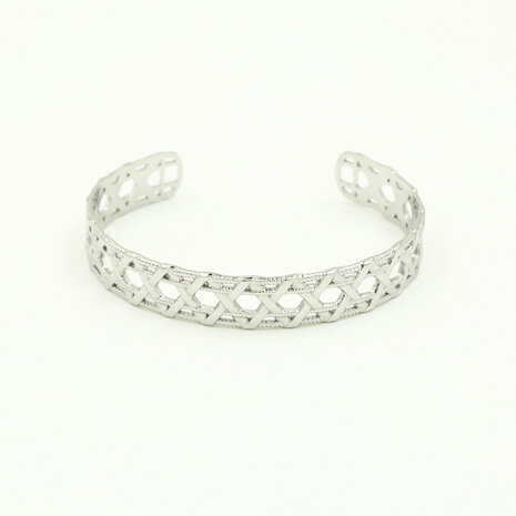 Bangle hailey - Zilver