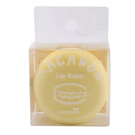 Macaron lipbalm met kwastje