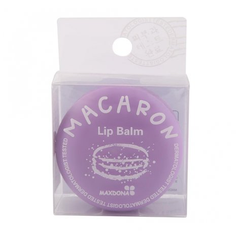 Macaron lipbalm met kwastje